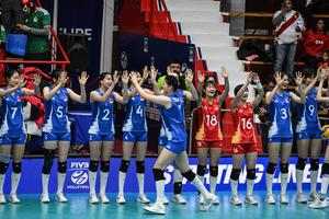 CHILE-SAN FELIPE-VOLEIBOL-CAMPEONATO MUNDIAL SUB-17 FEMENINO DE LA FIVB-GRUPO B-FASE PRELIMINAR-CHINA VS MEXICO
