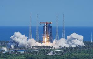 CHINA-HAINAN-GRUPO DE SATELITES-LANZAMIENTO