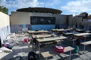 IRAN-TEHERAN-ATAQUE CONTRA ESCUELA PRIMARIA-VICTIMAS-DUELO
