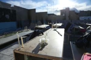 IRAN-TEHERAN-ATAQUE CONTRA ESCUELA PRIMARIA-VICTIMAS-DUELO