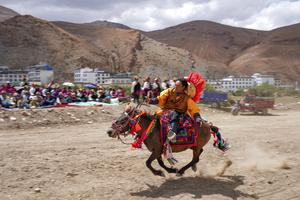 CHINA-XIZANG-XIGAZE-FESTIVAL ONGKOR