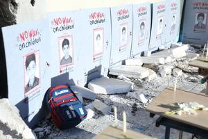 IRAN-TEHERAN-ATAQUE CONTRA ESCUELA PRIMARIA-VICTIMAS-DUELO