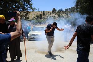 MEDIO ORIENTE-CISJORDANIA-HEBRON-MANIFESTACION-FUERZAS ISRAELIES