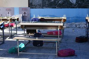 IRAN-TEHERAN-ATAQUE CONTRA ESCUELA PRIMARIA-VICTIMAS-DUELO