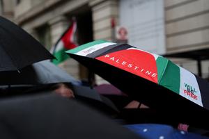 REINO UNIDO-LONDRES-MANIFESTACION PRO PALESTINA