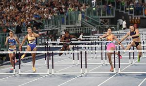 ITALIA-ROMA-ATLETISMO-LIGA DIAMANTE-100M VALLAS FEMENINO