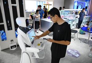 CHINA-SHANDONG-QINGDAO-PRIMERA TIENDA DE EXPERIENCIAS DE ROBOTS 6S-INAUGURACION