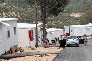MEDIO ORIENTE-CISJORDANIA-ASENTAMIENTO JUDIO-CONSTRUCCION