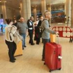 ISRAEL-AEROPUERTO BEN GURION-CIUDADANOS-LLEGADA