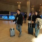 ISRAEL-AEROPUERTO BEN GURION-CIUDADANOS-LLEGADA