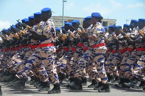 CHAD-N'DJAMENA-DIA DE LA INDEPENDENCIA-DESFILE MILITAR
