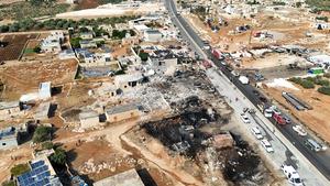 SIRIA-IDLIB-DEPOSITO DE MUNICIONES-EXPLOSION