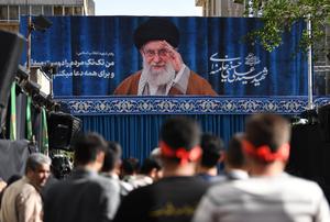 IRAN-TEHERAN-MANIFESTACION-FALLECIDO DEL LIDER SUPREMO-DUELO