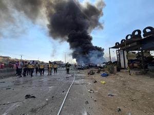 SIRIA-IDLIB-DEPOSITO DE MUNICIONES-EXPLOSION