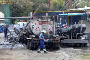 PANAMA-CIUDAD DE PANAMA-INCENDIO