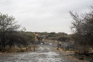 SUDAFRICA-PROVINCIA DEL NOROESTE-VERTEDERO-COLAPSO