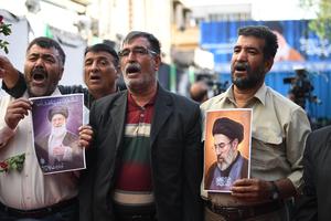 IRAN-TEHERAN-MANIFESTACION-FALLECIDO DEL LIDER SUPREMO-DUELO
