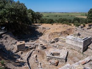 TURQUIA-CANAKKALE-SITIO ARQUEOLOGICO DE TROYA