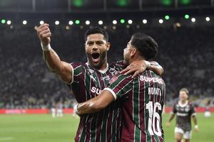 BRASIL-RIO DE JANEIRO-COPA LIBERTADORES-FLUMINENSE VS PLATENSE
