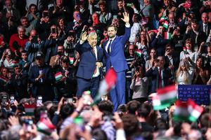 HUNGRIA-BUDAPEST-VIKTOR ORBAN-JD VANCE-MITIN