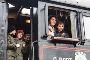RUSIA-VLADIVOSTOK-TREN DE LA VICTORIA-GRAN GUERRA PATRIOTICA