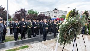 SERBIA-BELGRADO-27 ANIVERSARIO-BOMBARDEO DE LA OTAN-EMBAJADA CHINA