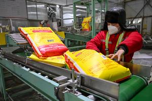 CHINA-XINJIANG-AGRICULTURA DE PRIMAVERA-PREPARATIVOS