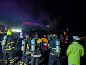 TANZANIA-MOROGORO-ACCIDENTE DE TRANSITO-VICTIMAS