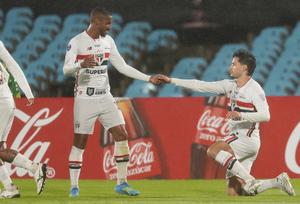 URUGUAY-MONTEVIDEO-COPA SUDAMERICANA-BOSTON RIVER VS SAO PAULO