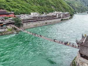 CHINA-SICHUAN-GRAN MARCHA-SENDEROS-FOTOS TOMADAS CON DRON