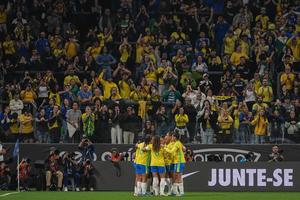 BRASIL-SAO PAULO-FUTBOL-AMISTOSO-FEMENIL-BRASIL VS ESTADOS UNIDOS