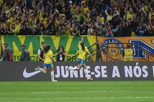 BRASIL-SAO PAULO-FUTBOL-AMISTOSO-FEMENIL-BRASIL VS ESTADOS UNIDOS