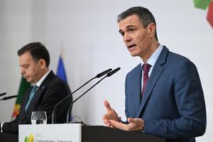 ESPAÑA-HUELVA-PRESIDENTE DEL GOBIERNO ESPAÑOL-PEDRO SANCHEZ