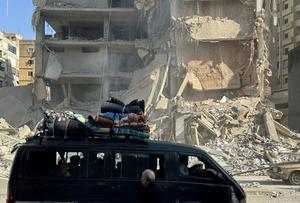 LIBANO-BEIRUT-ATAQUE AEREO ISRAELI