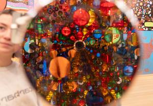 PAISES BAJOS-AMSTERDAM-YAYOI KUSAMA-EXPOSICION