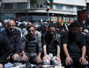 IRAN-TEHERAN-CESE AL FUEGO-VISTAS DE LA CIUDAD