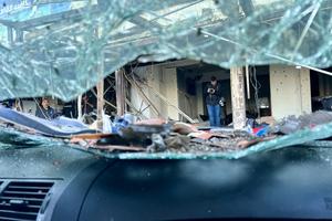 LIBANO-SIDON-ATAQUE AEREO-SECUELAS