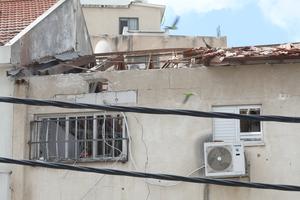 ISRAEL-BNEI BRAK-ATAQUES CON MISILES-SECUELAS