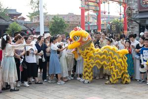 CHINA-HEBEI-TANGSHAN-ANTIGUA CALLE HETOU-TURISMO