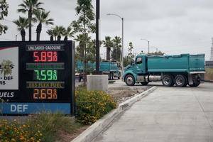 EEUU-CALIFORNIA-PRECIOS DEL DIESEL-AUMENTO