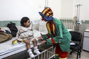 MEDIO ORIENTE-CIUDAD DE GAZA-ENTRETENIMIENTO-NIÑOS-CANCER