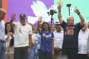 VENEZUELA-CARACAS-DELCY RODRIGUEZ-PEREGRINACION