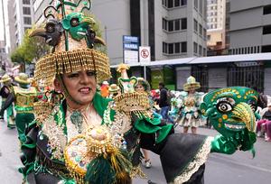 BOLIVIA-LA PAZ-FESTIVIDAD DEL GRAN PODER