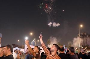 IRAK-BAGDAD-MISION DE LA COALICION INTERNACIONAL LIDERADA POR ESTADOS UNIDOS PARA COMBATIR AL ESTADO ISLAMICO-FINAL