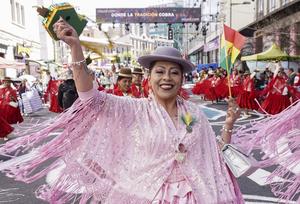 BOLIVIA-LA PAZ-FESTIVIDAD DEL GRAN PODER