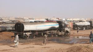 AFGANISTAN-HERAT-INCENDIO-SECUELAS