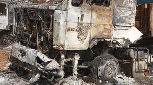 AFGANISTAN-HERAT-INCENDIO-SECUELAS