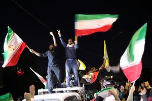 IRAK-BAGDAD-ATAQUES CONTRA IRAN-PROTESTA