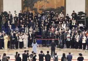 (DOS SESIONES) CHINA-BEIJING-APN-DIPUTADOS-ENTREVISTA