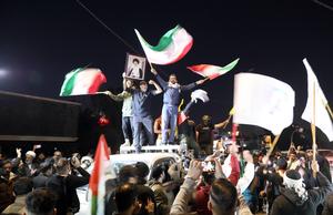 IRAK-BAGDAD-ATAQUES CONTRA IRAN-PROTESTA